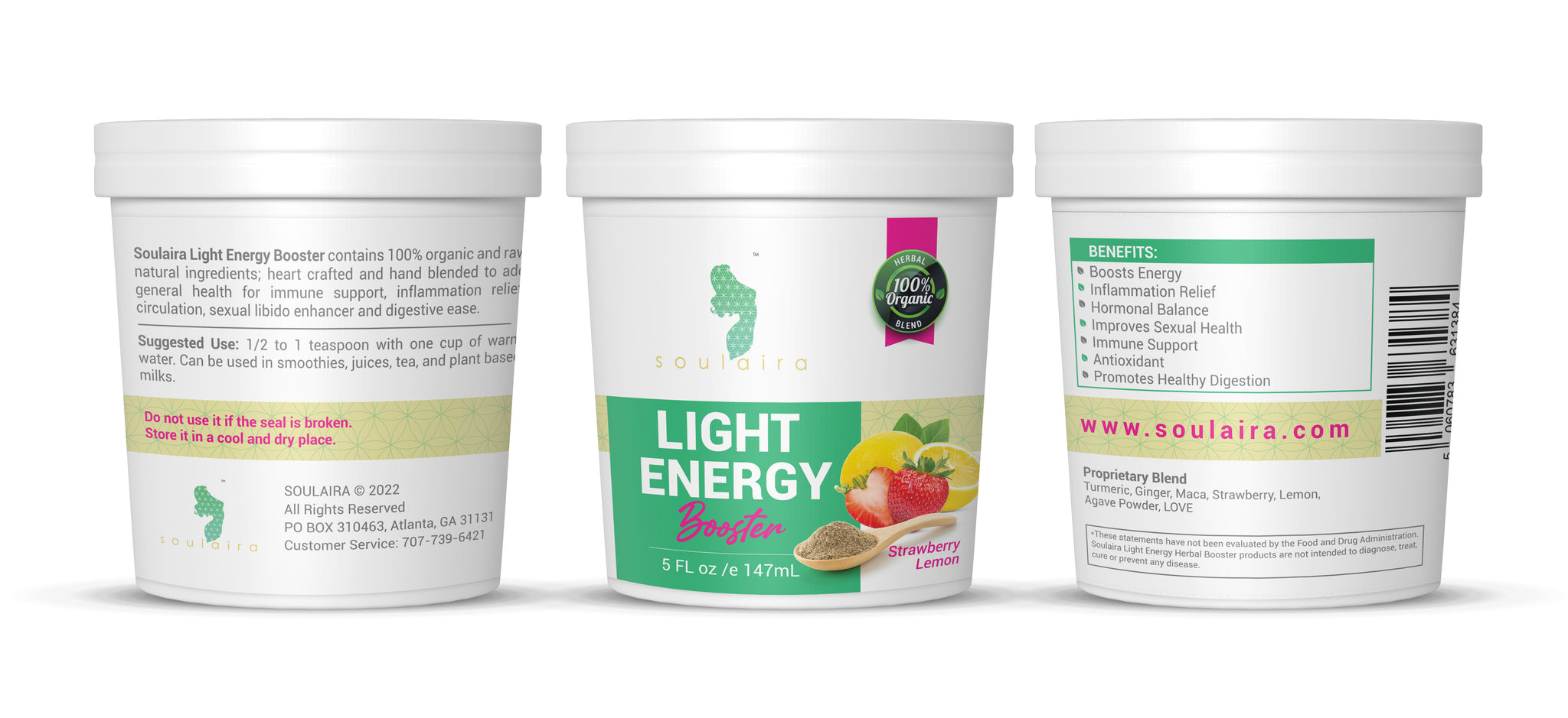 (NEW FLAVORS) Light Energy Booster